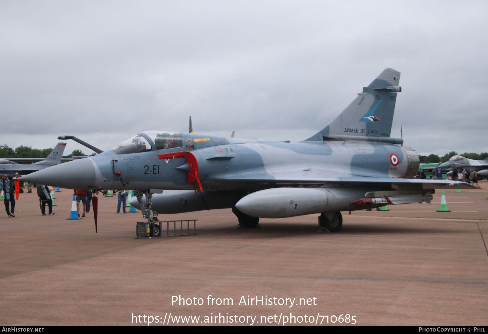 Aircraft Photo of 38 | Dassault Mirage 2000-5 | France - Air Force | AirHistory.net #710685