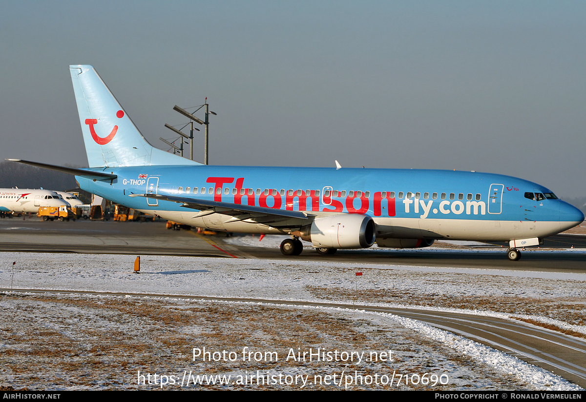 Aircraft Photo of G-THOP | Boeing 737-3U3 | Thomsonfly | AirHistory.net #710690