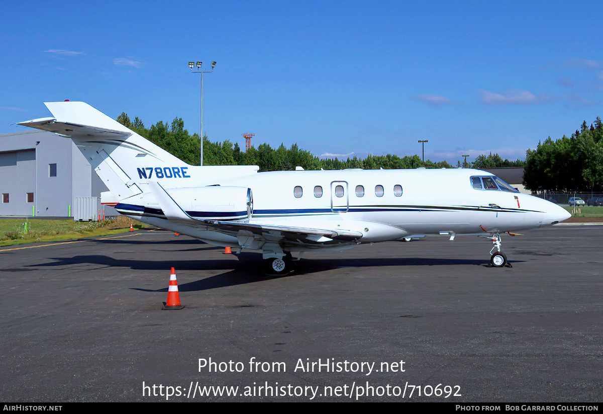 Aircraft Photo of N780RE | Raytheon Hawker 850XP | AirHistory.net #710692