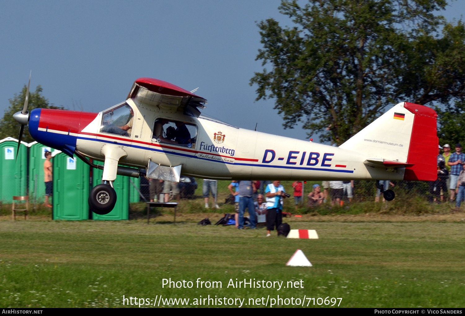 Aircraft Photo of D-EIBE | Dornier Do-27A-1 | Fürstenberg Fallschirm Team | AirHistory.net #710697