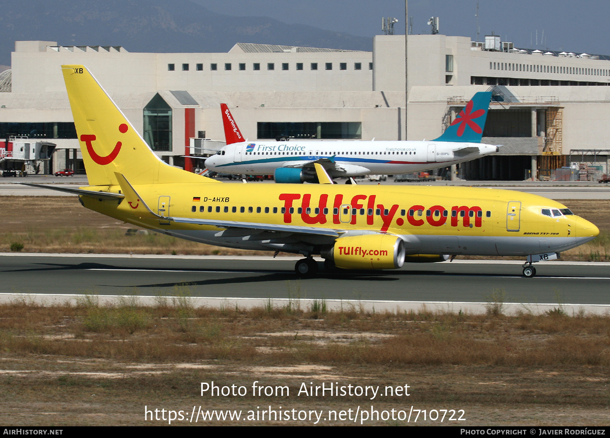 Aircraft Photo of D-AHXB | Boeing 737-7K5 | TUIfly | AirHistory.net #710722