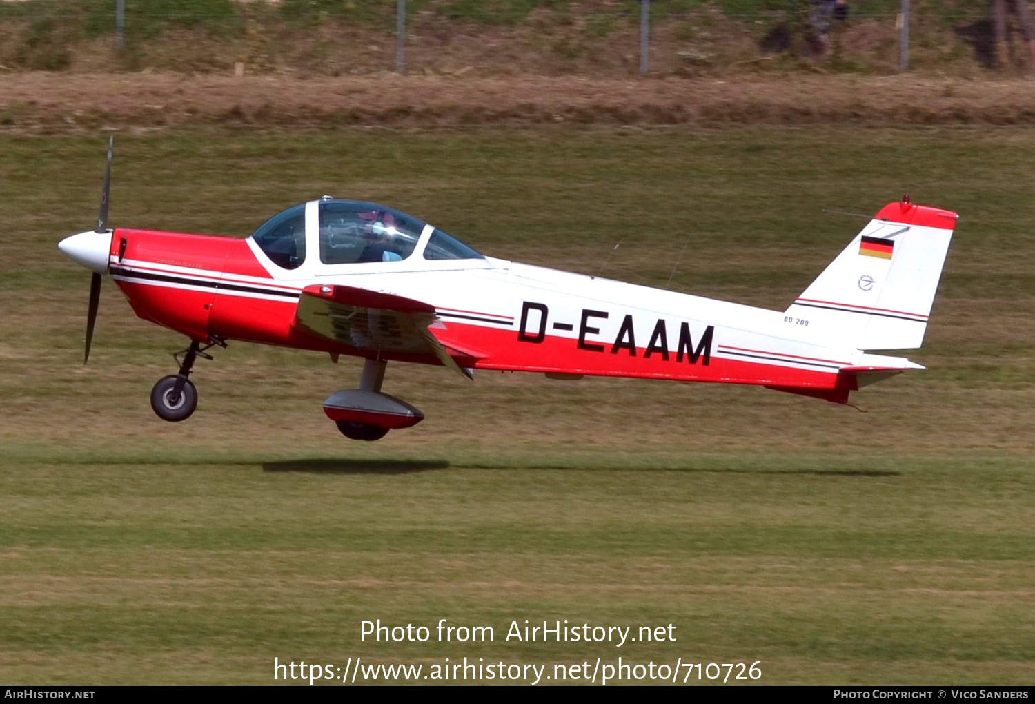 Aircraft Photo of D-EAAM | Bolkow BO-209 Monsun 160RV | AirHistory.net #710726