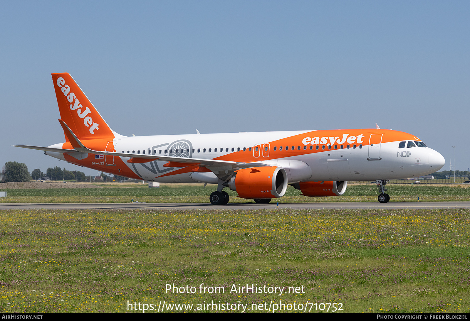 Aircraft Photo of OE-LSV | Airbus A320-251N | EasyJet | AirHistory.net #710752