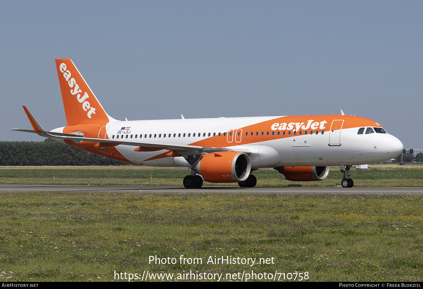 Aircraft Photo of OE-LSJ | Airbus A320-251N | EasyJet | AirHistory.net #710758