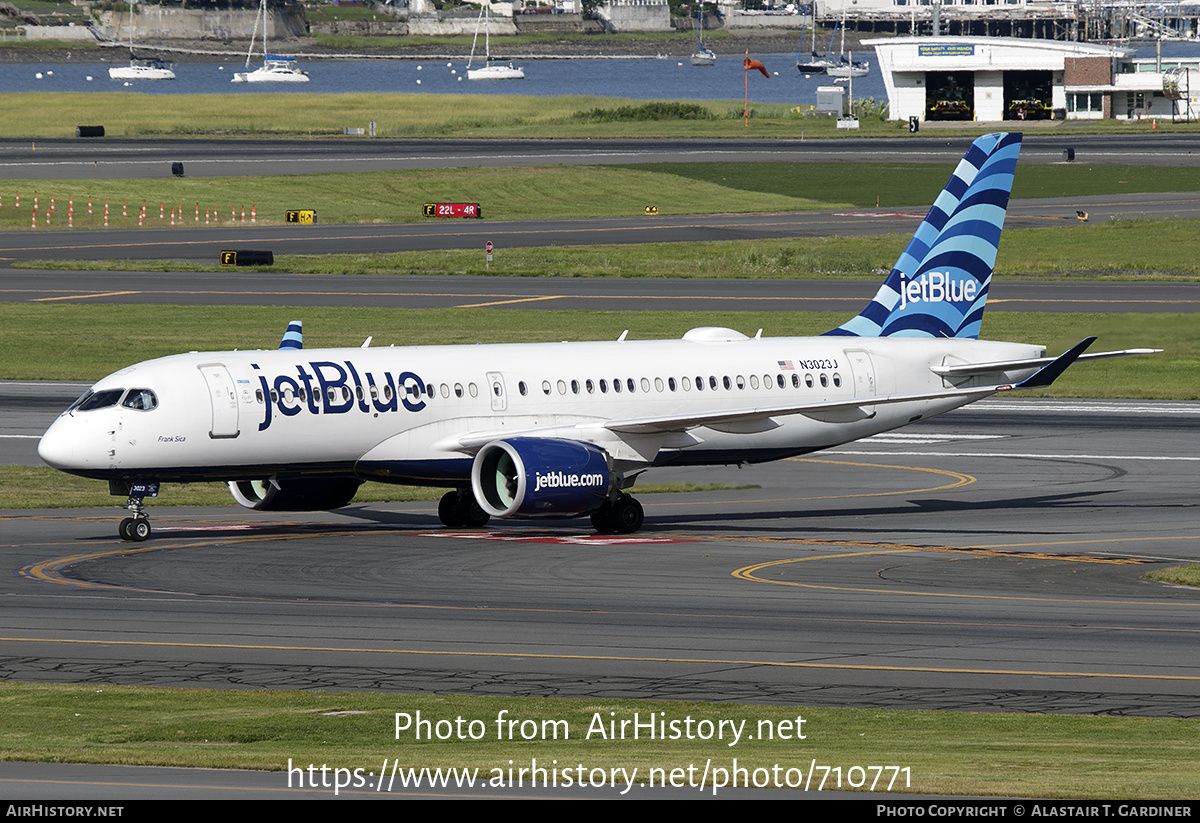 Aircraft Photo of N3023J | Airbus A220-371 (BD-500-1A11) | JetBlue Airways | AirHistory.net #710771