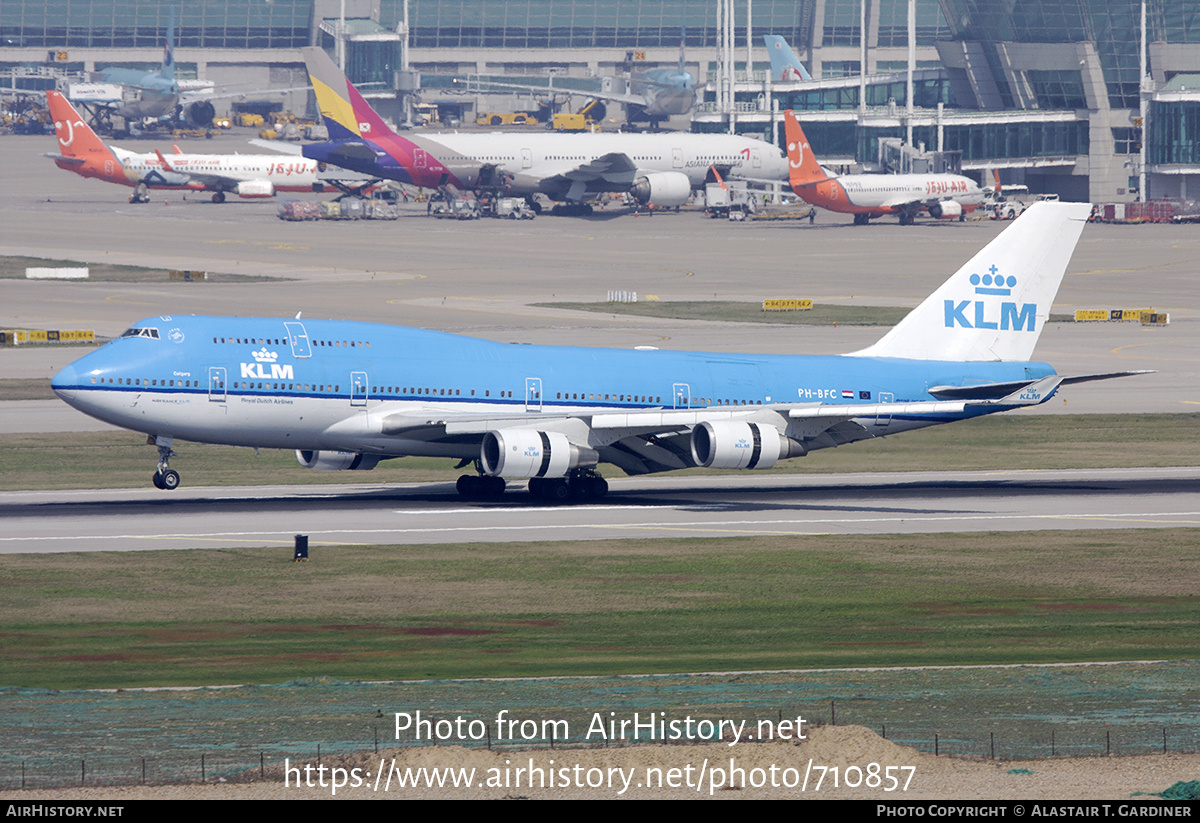 Aircraft Photo of PH-BFC | Boeing 747-406M | KLM - Royal Dutch Airlines | AirHistory.net #710857