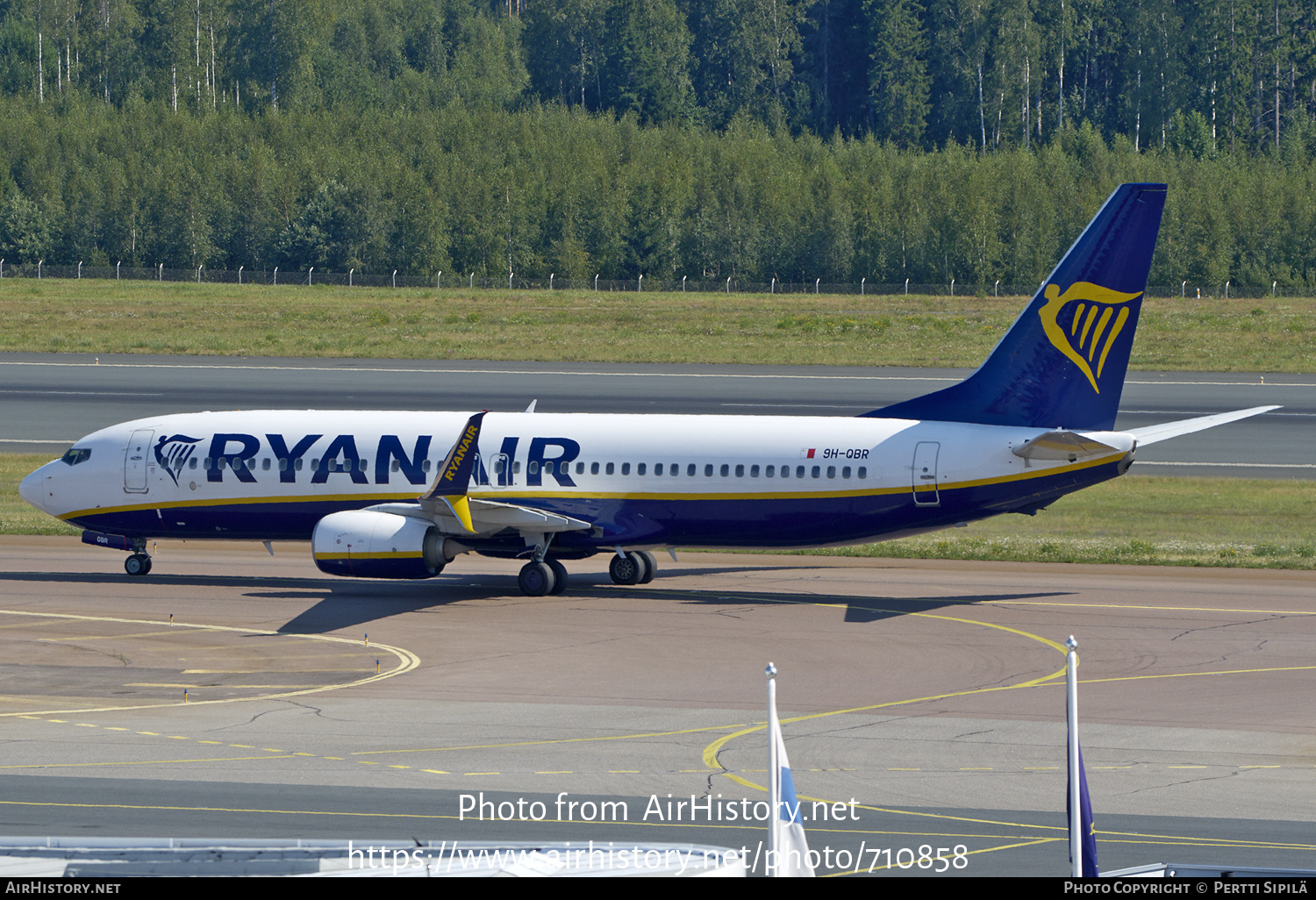 Aircraft Photo of 9H-QBR | Boeing 737-8AS | Ryanair | AirHistory.net #710858