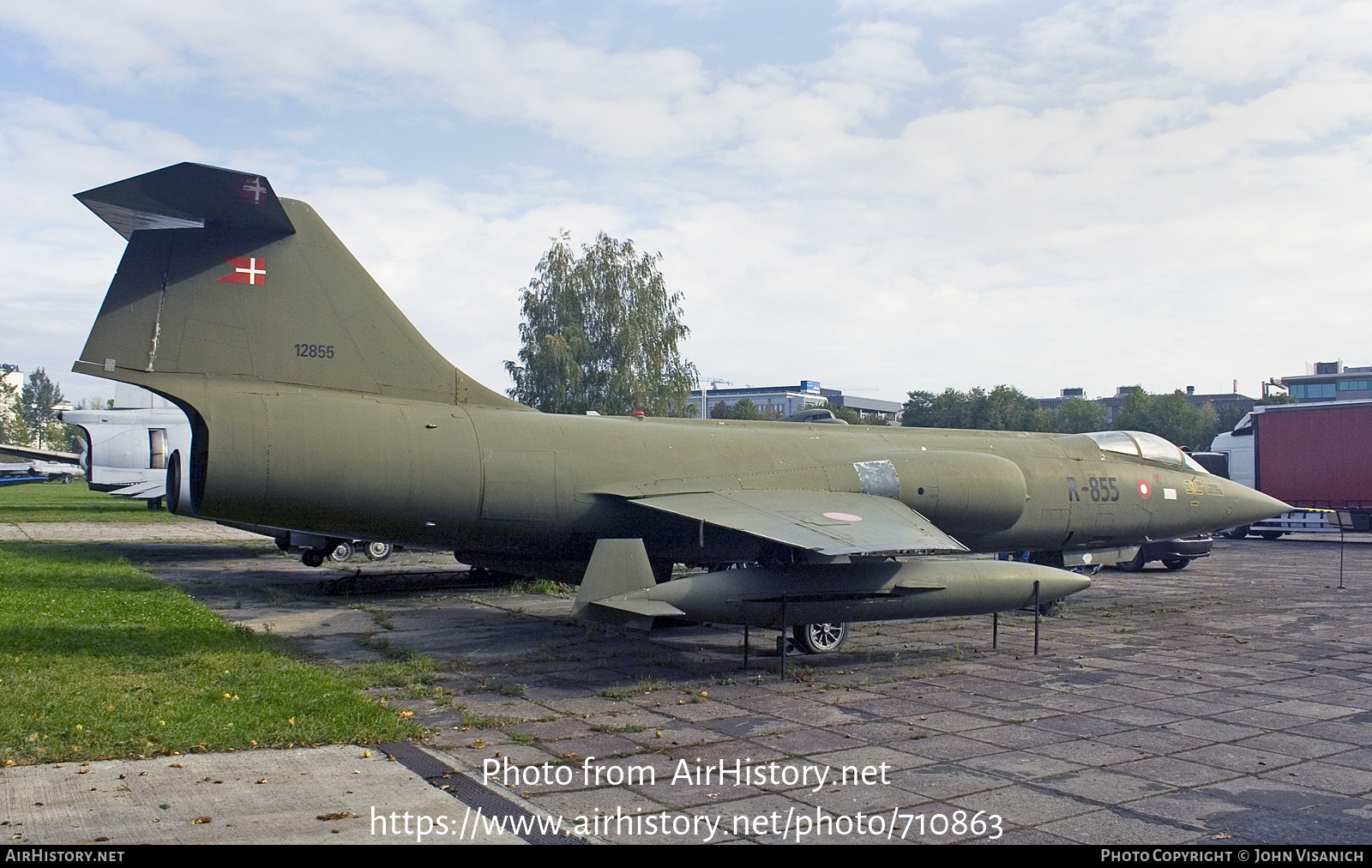 Aircraft Photo of R-855 | Canadair CF-104 Starfighter | Denmark - Air Force | AirHistory.net #710863