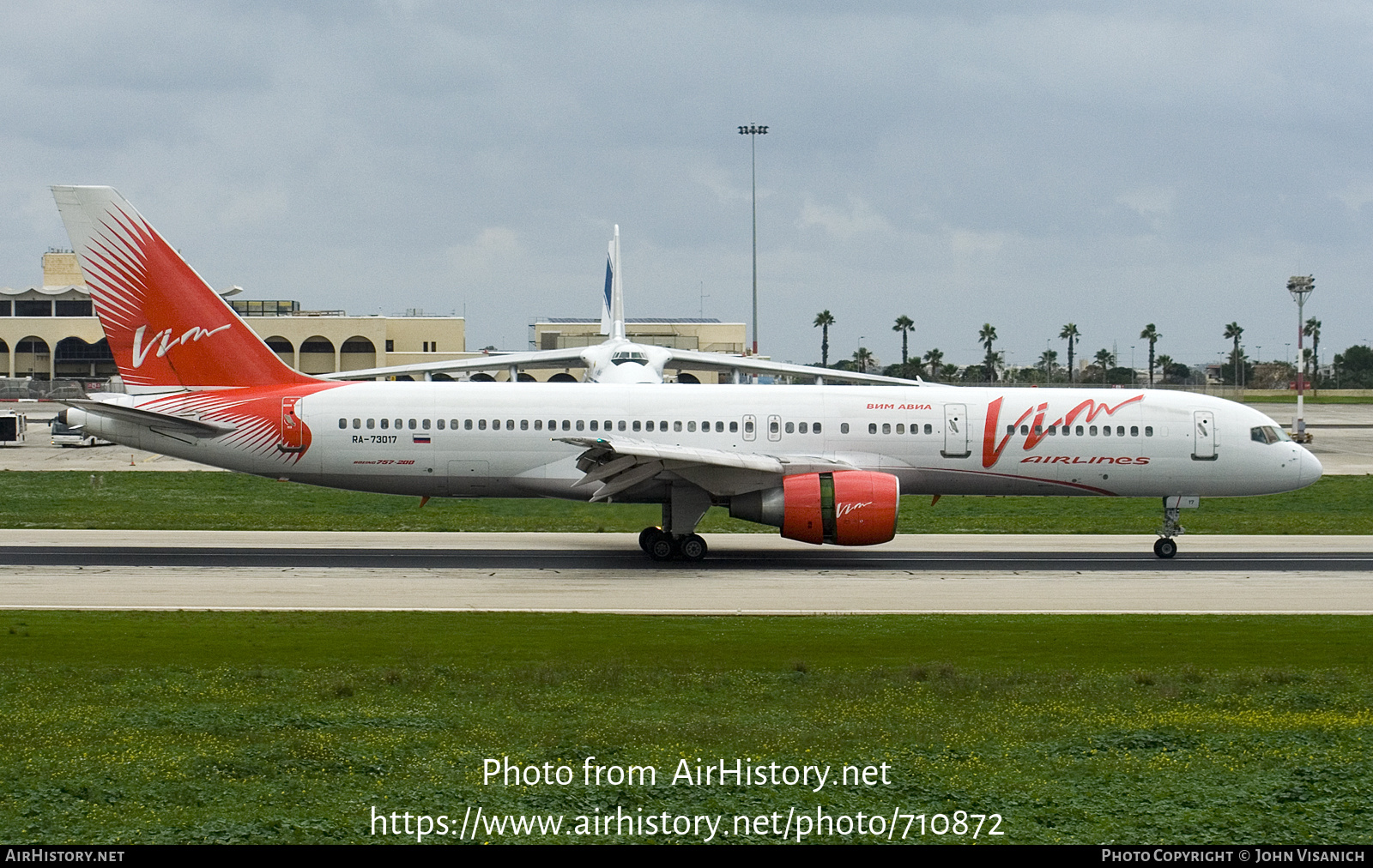 Aircraft Photo of RA-73017 | Boeing 757-230 | VIM Airlines | AirHistory.net #710872