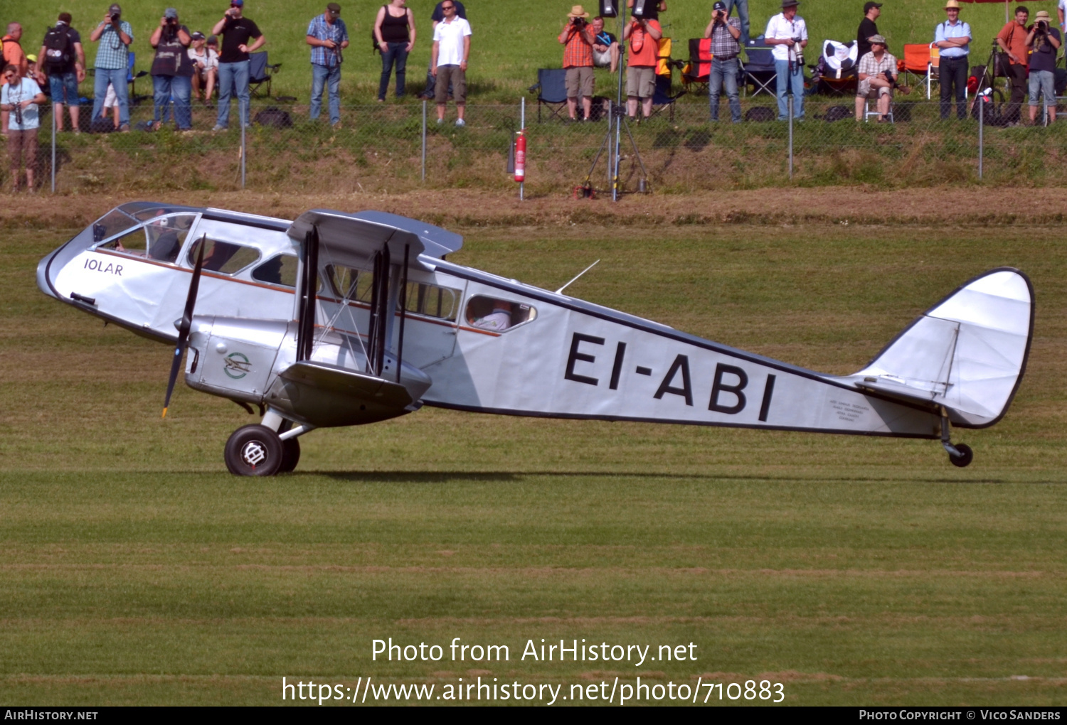 Aircraft Photo of EI-ABI | De Havilland D.H. 84 Dragon 2 | AirHistory.net #710883