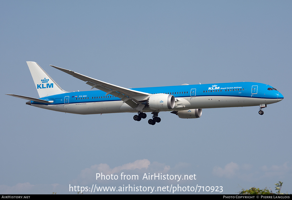 Aircraft Photo of PH-BKI | Boeing 787-10 Dreamliner | KLM - Royal Dutch Airlines | AirHistory.net #710923