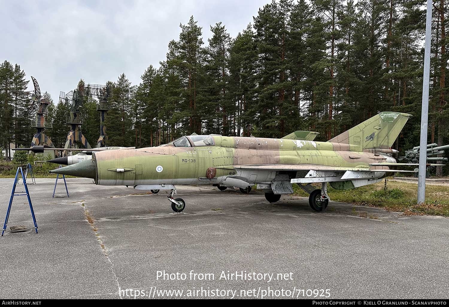 Aircraft Photo of MG-138 | Mikoyan-Gurevich MiG-21bis | Finland - Air Force | AirHistory.net #710925