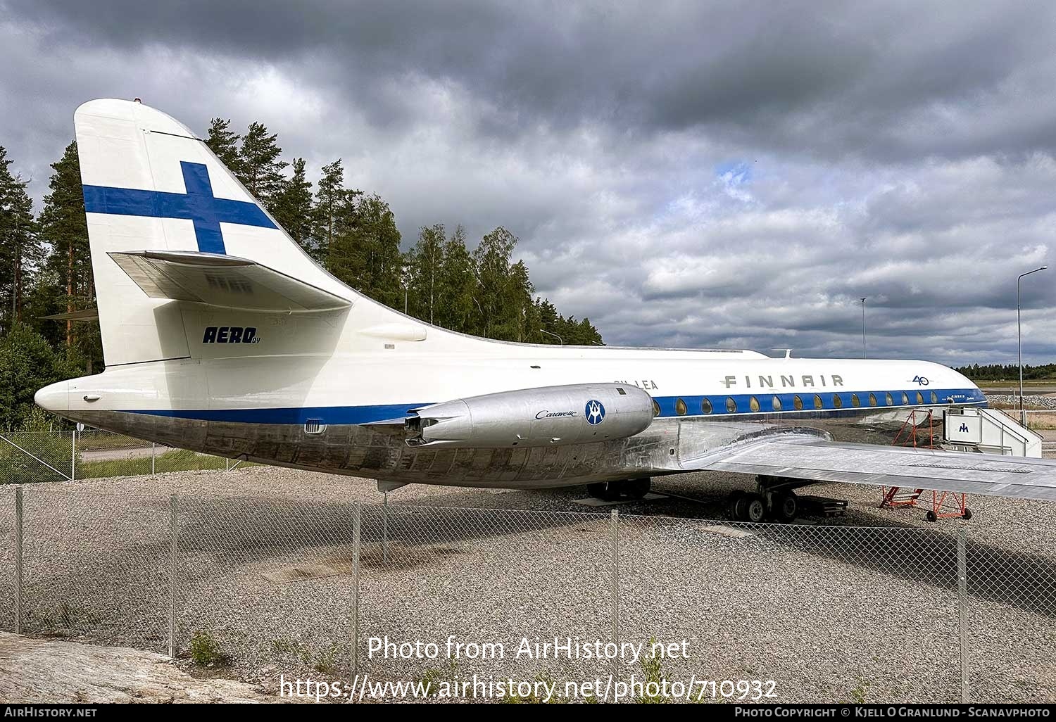 Aircraft Photo of OH-LEA | Sud SE-210 Caravelle III | Finnair | AirHistory.net #710932