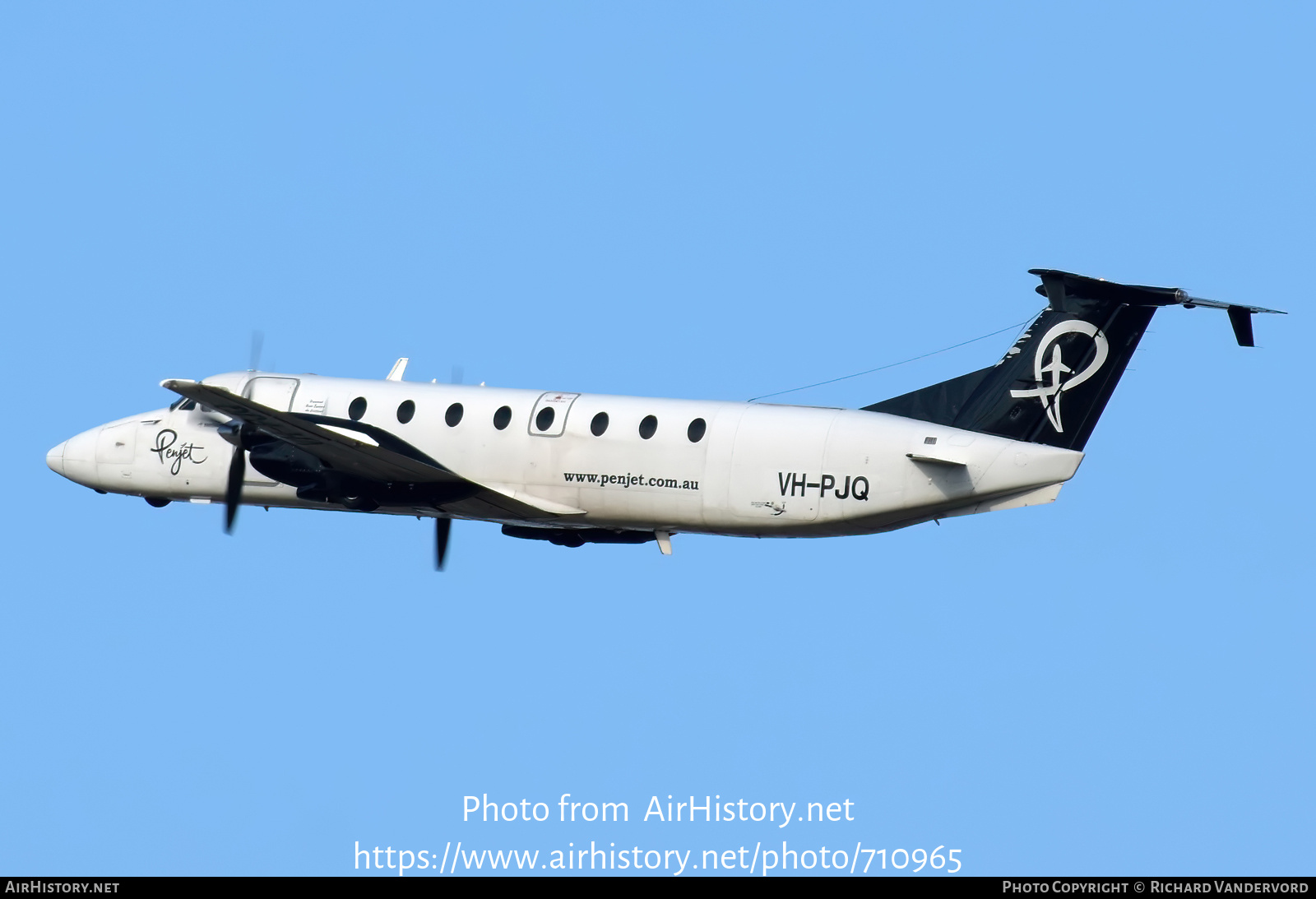 Aircraft Photo of VH-PJQ | Beech 1900C-1 | Penjet | AirHistory.net #710965