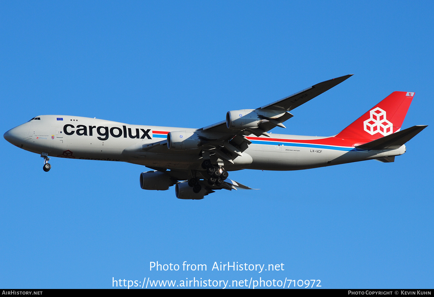 Aircraft Photo of LX-VCF | Boeing 747-8R7F/SCD | Cargolux | AirHistory.net #710972