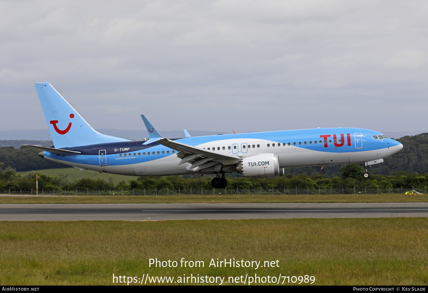 Aircraft Photo of G-TUMP | Boeing 737-8 Max 8 | TUI | AirHistory.net #710989