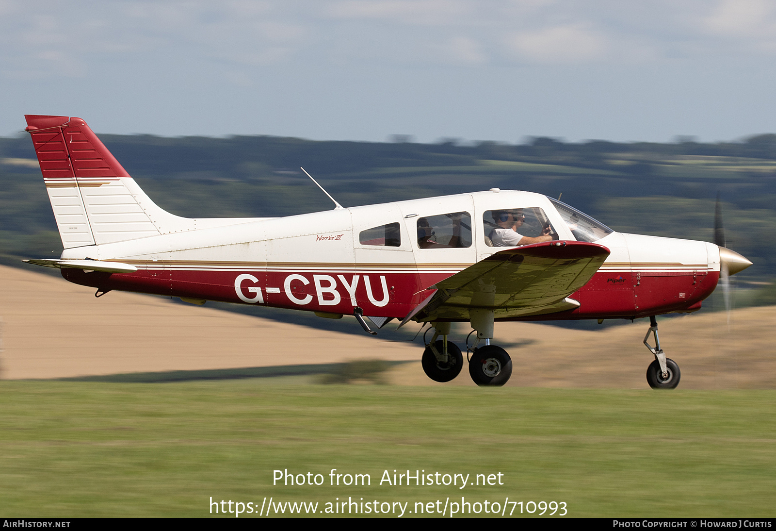 Aircraft Photo of G-CBYU | Piper PA-28-161 Cherokee Warrior III | AirHistory.net #710993