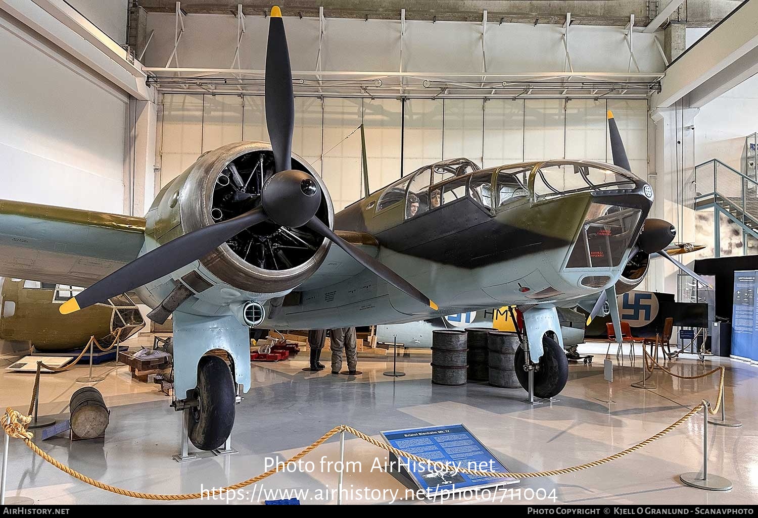 Aircraft Photo of BL-200 | Bristol 149 Blenheim Mk4 | Finland - Air Force | AirHistory.net #711004