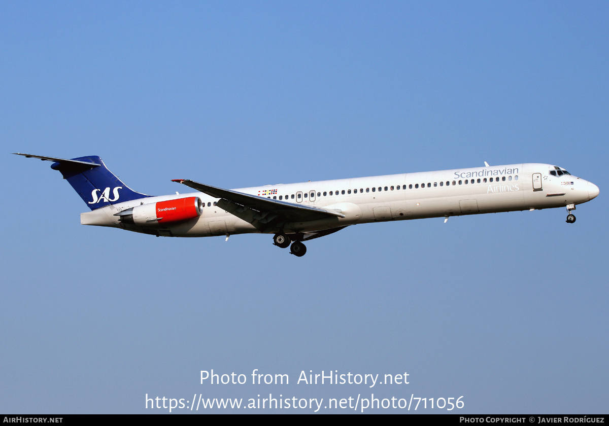 Aircraft Photo of OY-KGT | McDonnell Douglas MD-82 (DC-9-82) | Scandinavian Airlines - SAS | AirHistory.net #711056