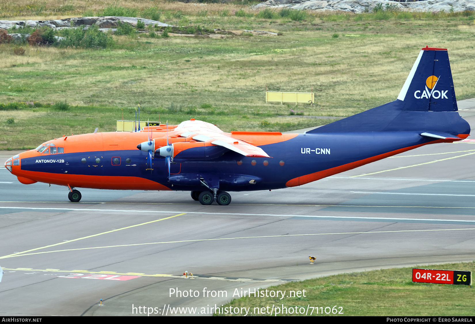 Aircraft Photo of UR-CNN | Antonov An-12B | Cavok Air | AirHistory.net #711062