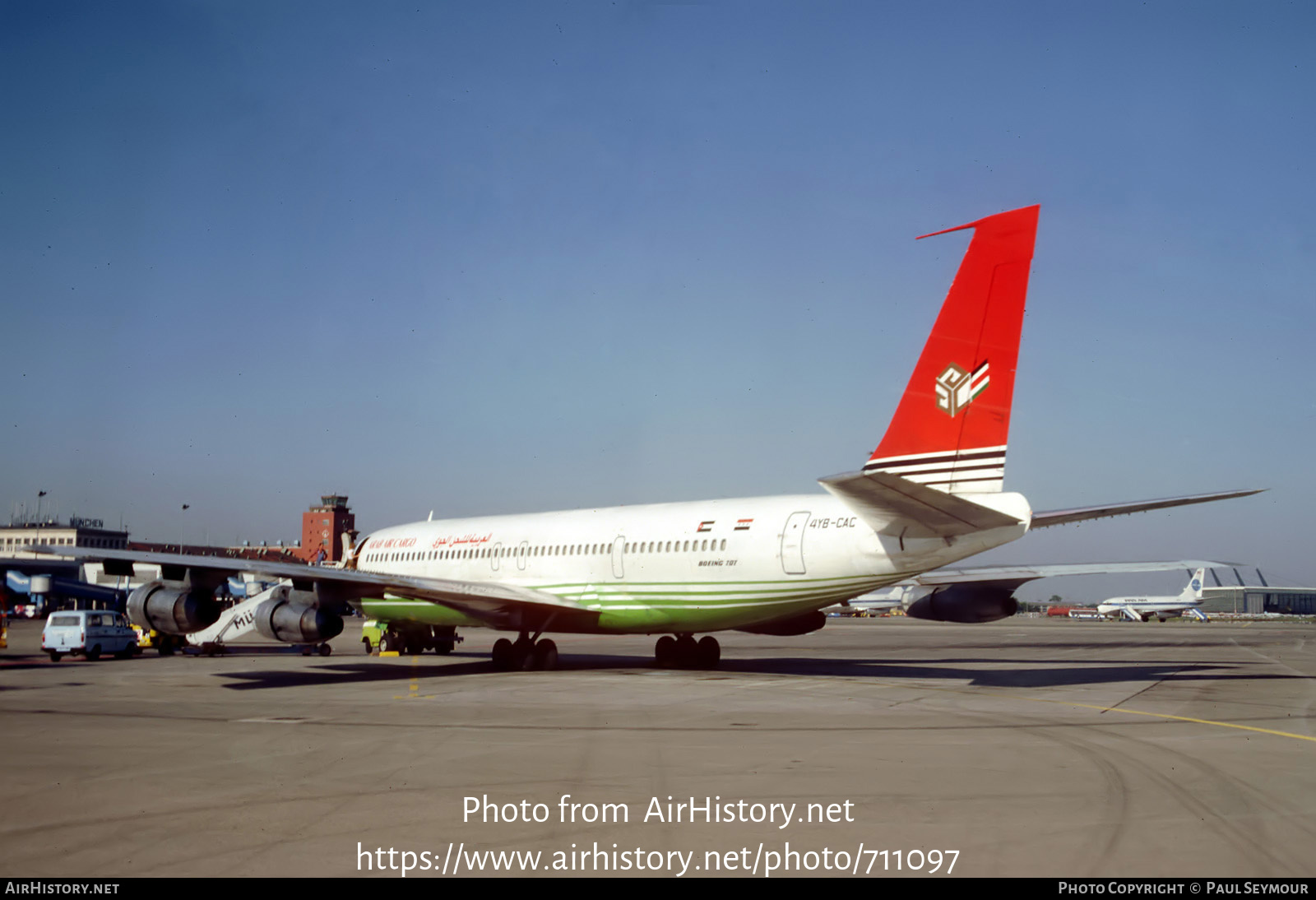 Aircraft Photo of 4YB-CAC | Boeing 707-370C | Arab Air Cargo | AirHistory.net #711097