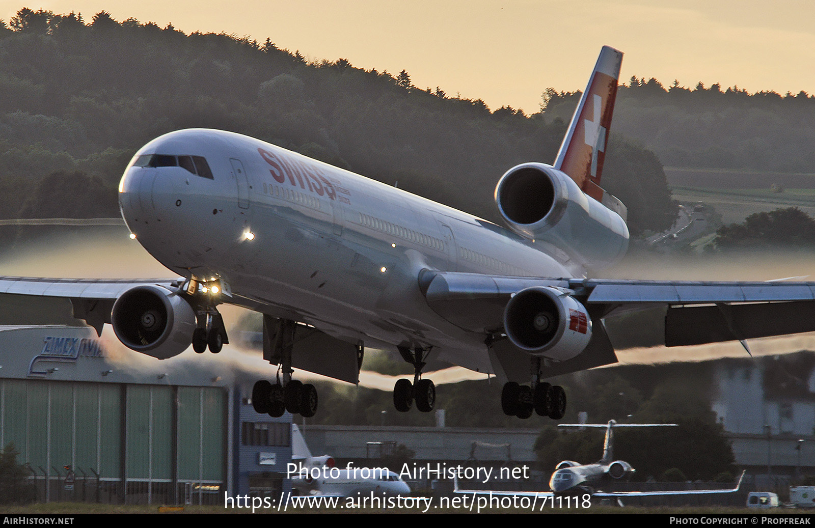 Aircraft Photo of HB-IWO | McDonnell Douglas MD-11 | Swiss International Air Lines | AirHistory.net #711118