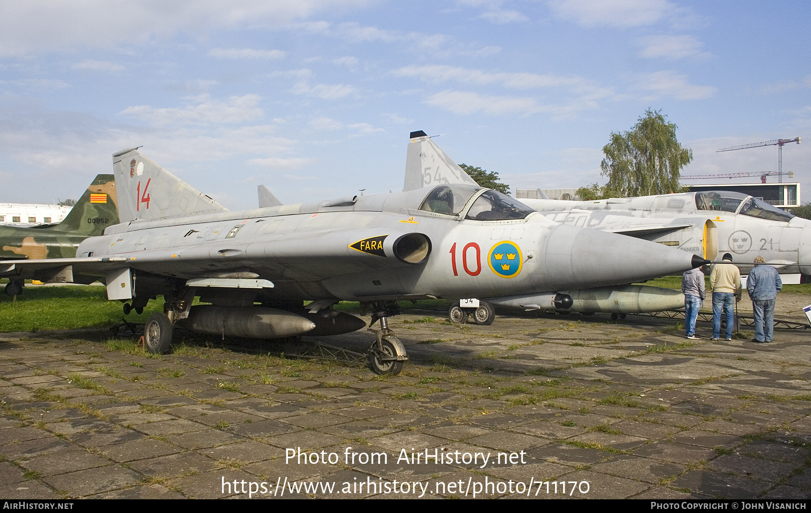 Aircraft Photo of 35520 | Saab J35J Draken | Sweden - Air Force | AirHistory.net #711170