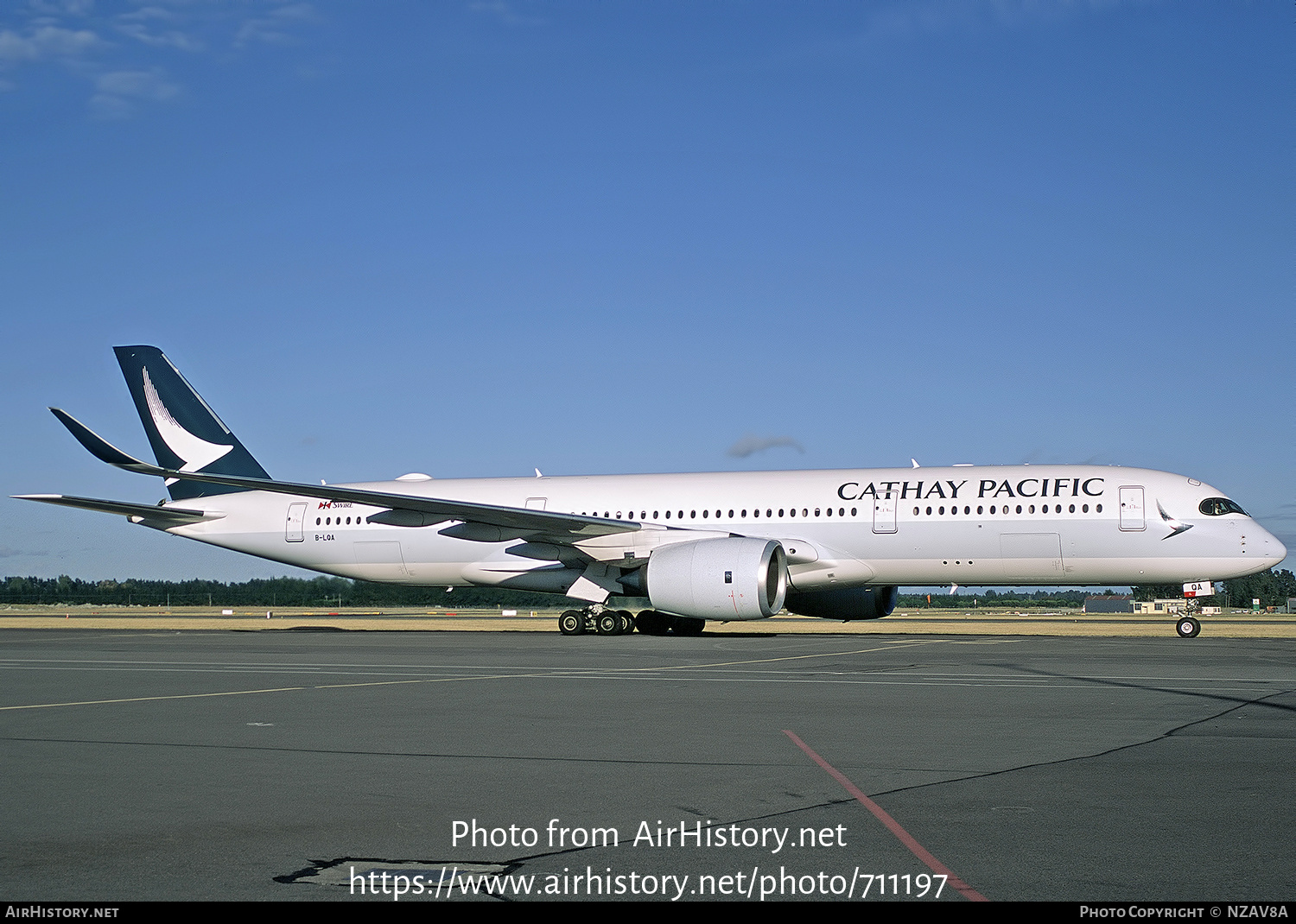 Aircraft Photo of B-LQA | Airbus A350-941 | Cathay Pacific Airways | AirHistory.net #711197