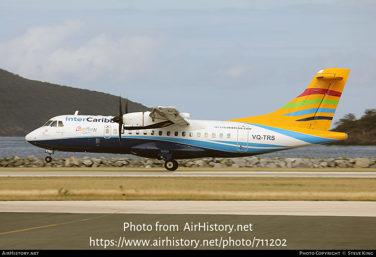 Aircraft Photo of VQ-TRS | ATR ATR-42-500 | InterCaribbean Airways | AirHistory.net #711202