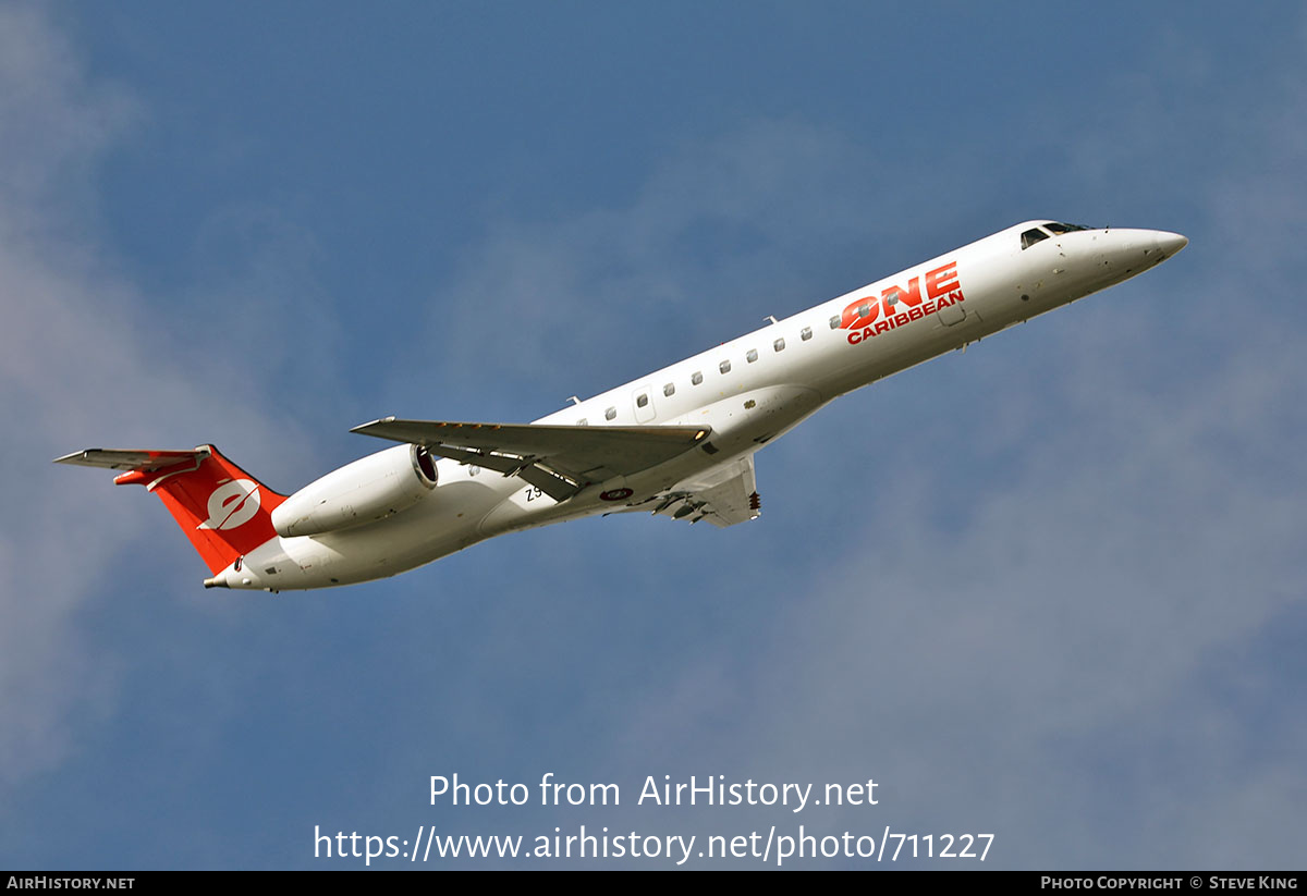 Aircraft Photo of ZS-MIF | Embraer ERJ-145LR (EMB-145LR) | One Caribbean | AirHistory.net #711227