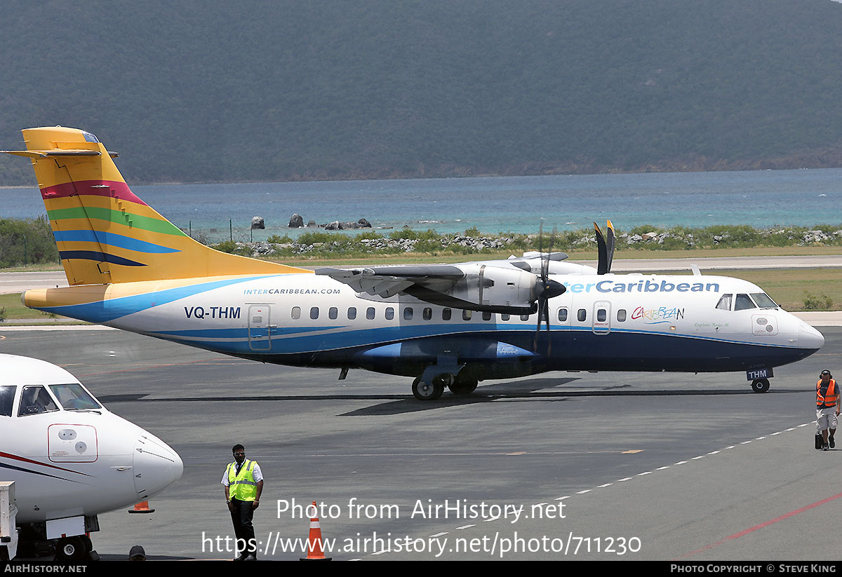 Aircraft Photo of VQ-THM | ATR ATR-42-500 | InterCaribbean Airways | AirHistory.net #711230