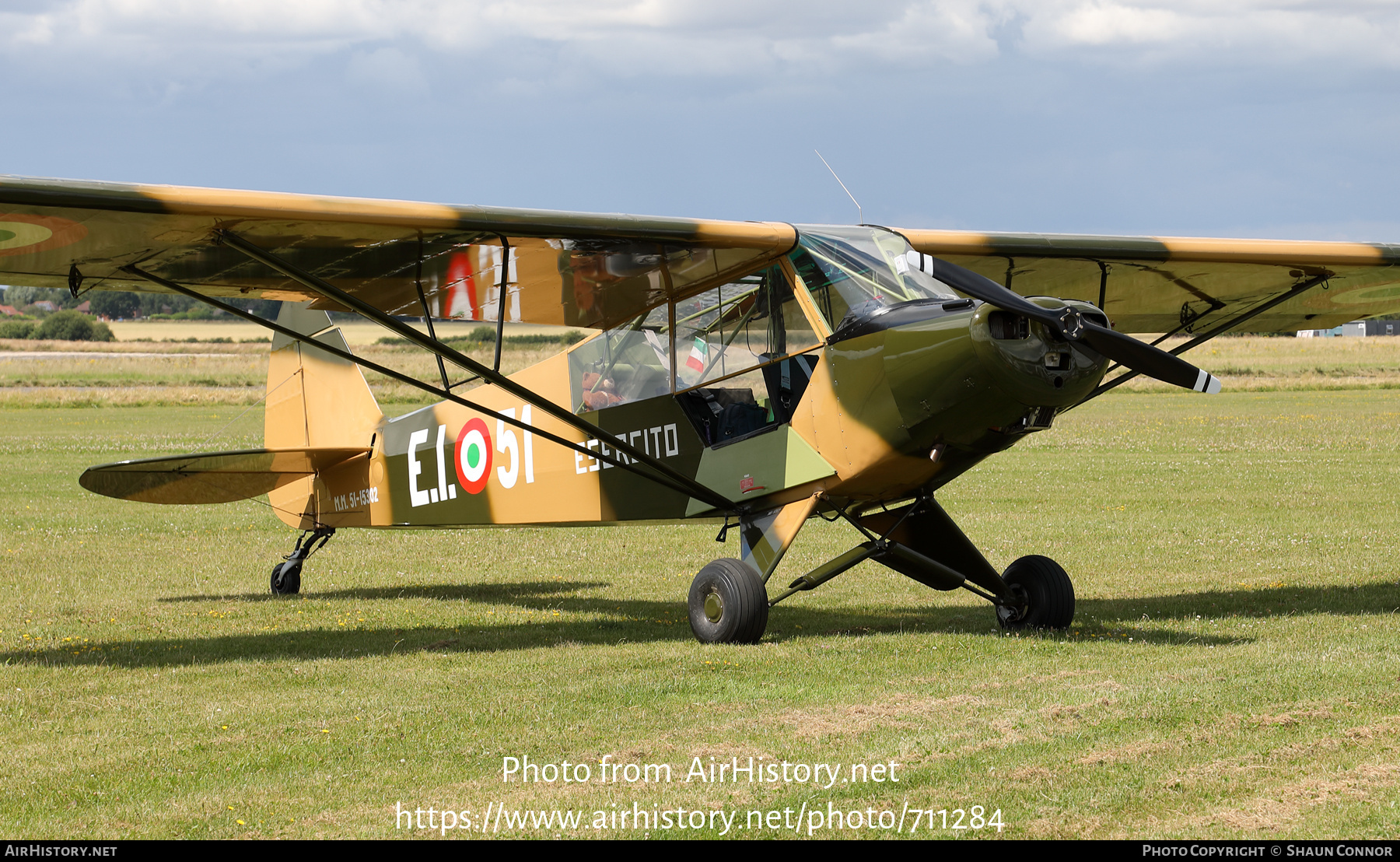 Aircraft Photo of G-BJTP / M.M. 51-15302 | Piper L-18C Super Cub | Italy - Army | AirHistory.net #711284