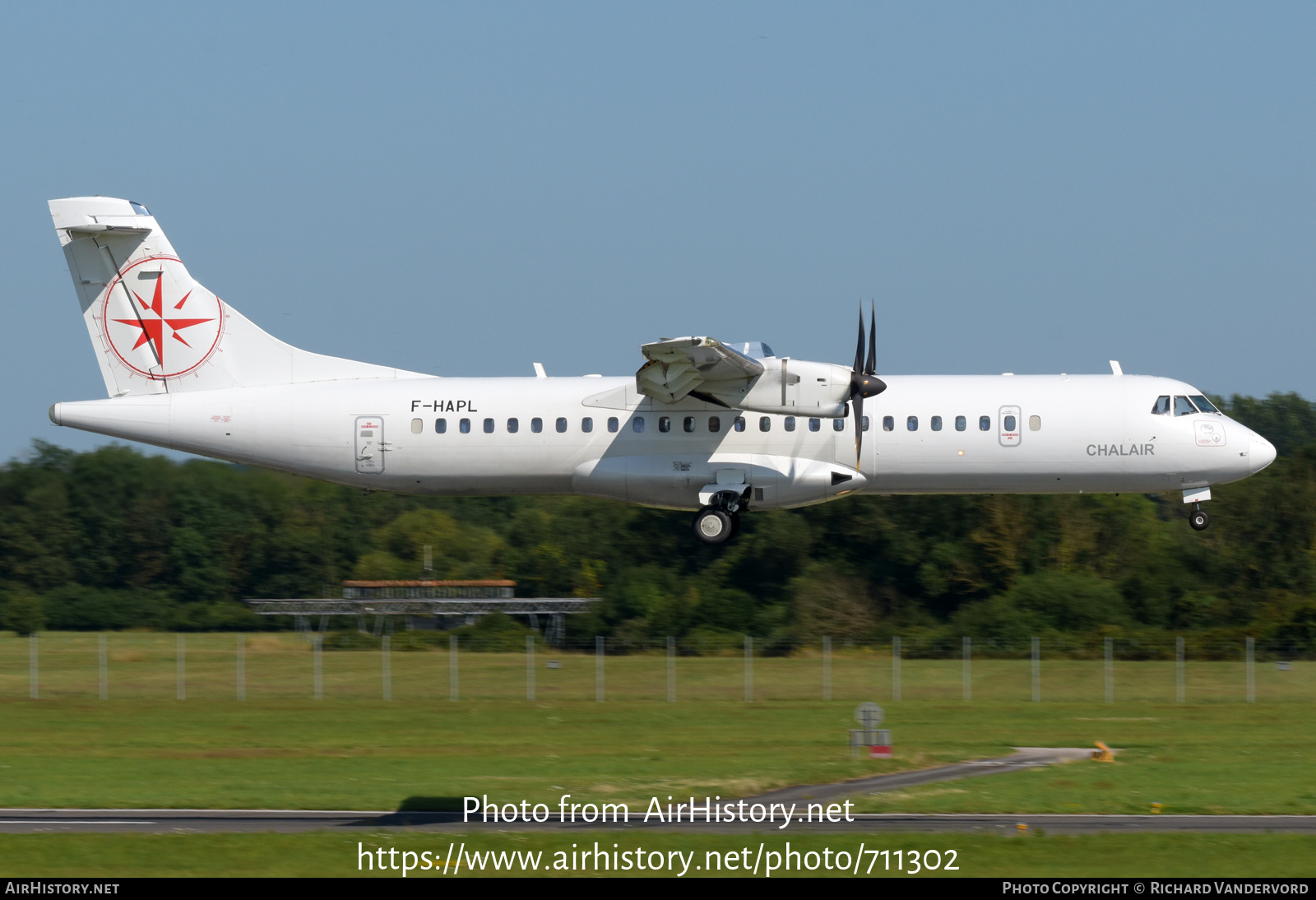 Aircraft Photo of F-HAPL | ATR ATR-72-500 (ATR-72-212A) | Chalair Aviation | AirHistory.net #711302