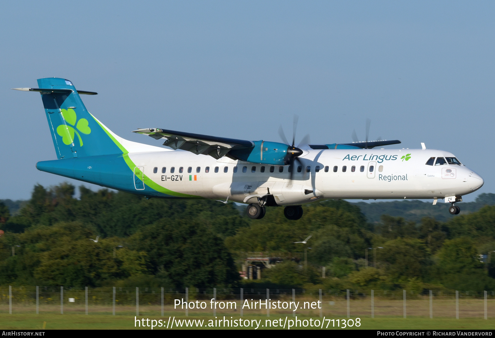 Aircraft Photo of EI-GZV | ATR ATR-72-600 (ATR-72-212A) | Aer Lingus Regional | AirHistory.net #711308