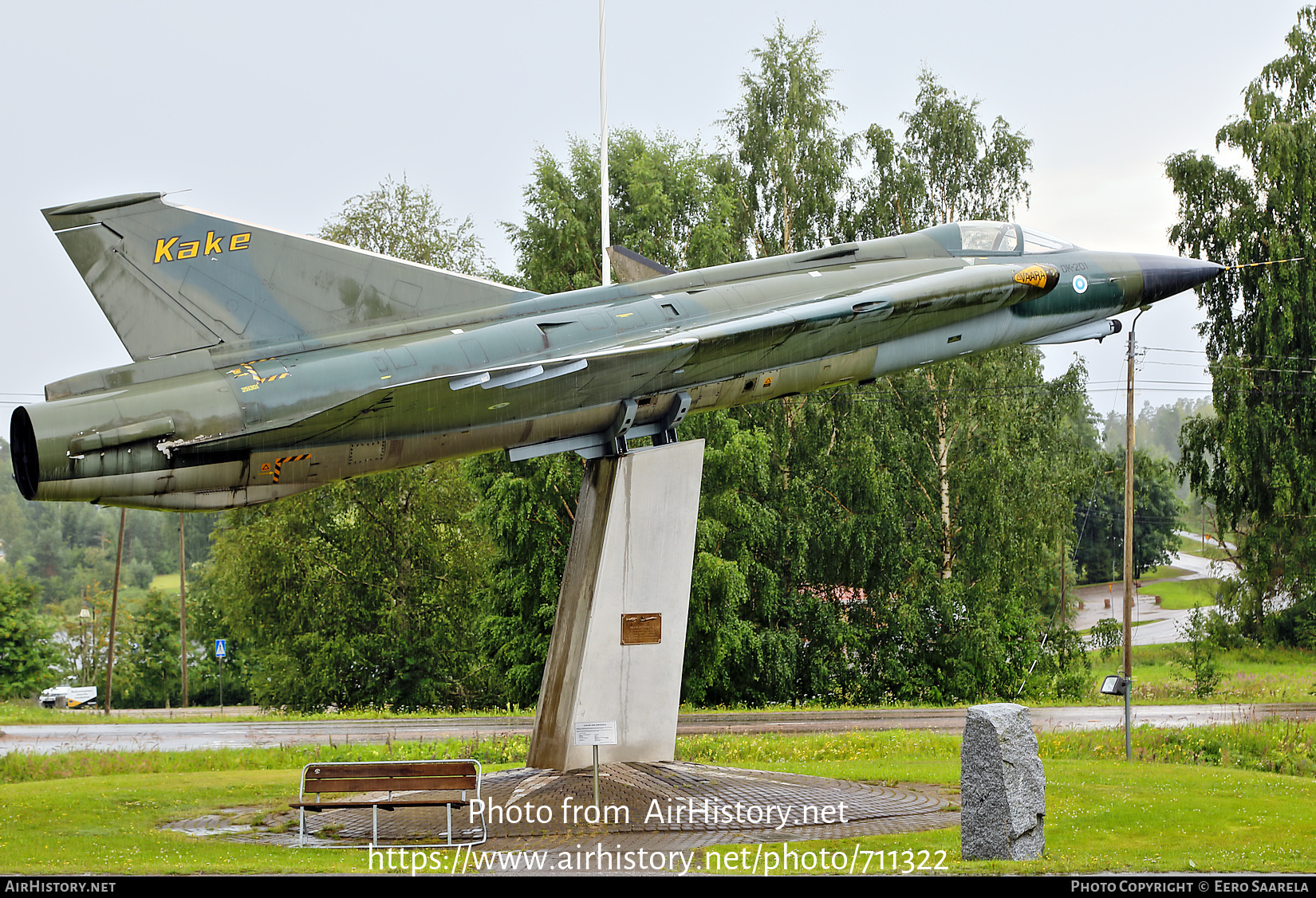 Aircraft Photo of DK-201 | Saab J35XS Draken | Finland - Air Force | AirHistory.net #711322