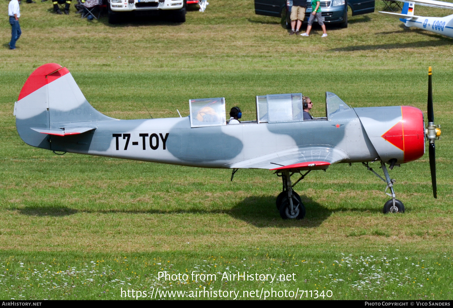 Aircraft Photo of T7-TOY | Yakovlev Yak-52 | AirHistory.net #711340