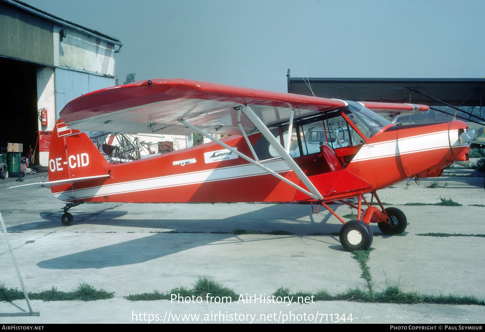 Aircraft Photo of OE-CID | Piper PA-18-150 Super Cub | Landflug Helmut Hörschgl | AirHistory.net #711344