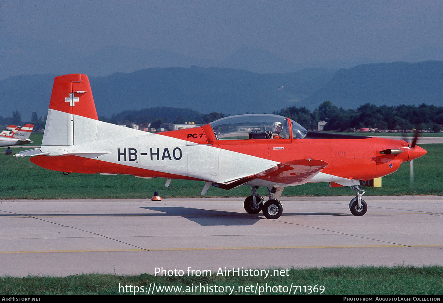 Aircraft Photo of HB-HAO | Pilatus PC-7 | AirHistory.net #711369