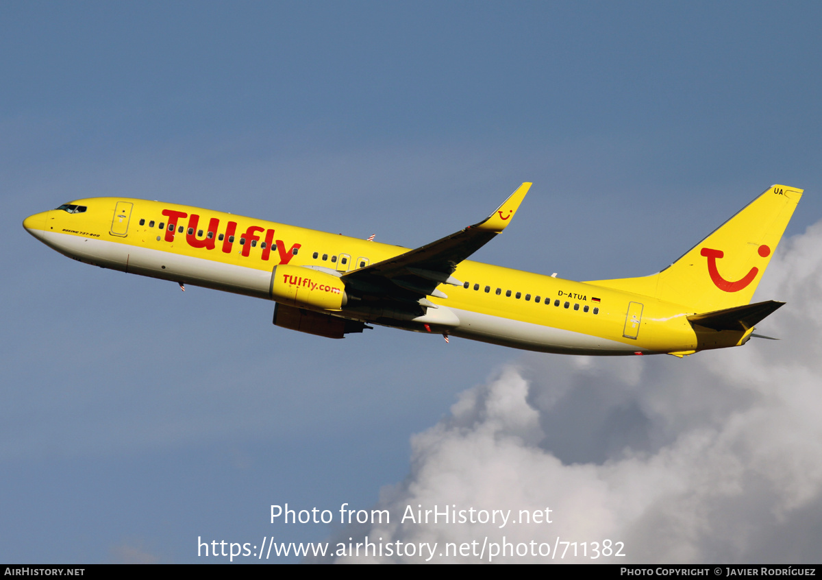 Aircraft Photo of D-ATUA | Boeing 737-8K5 | TUIfly | AirHistory.net #711382