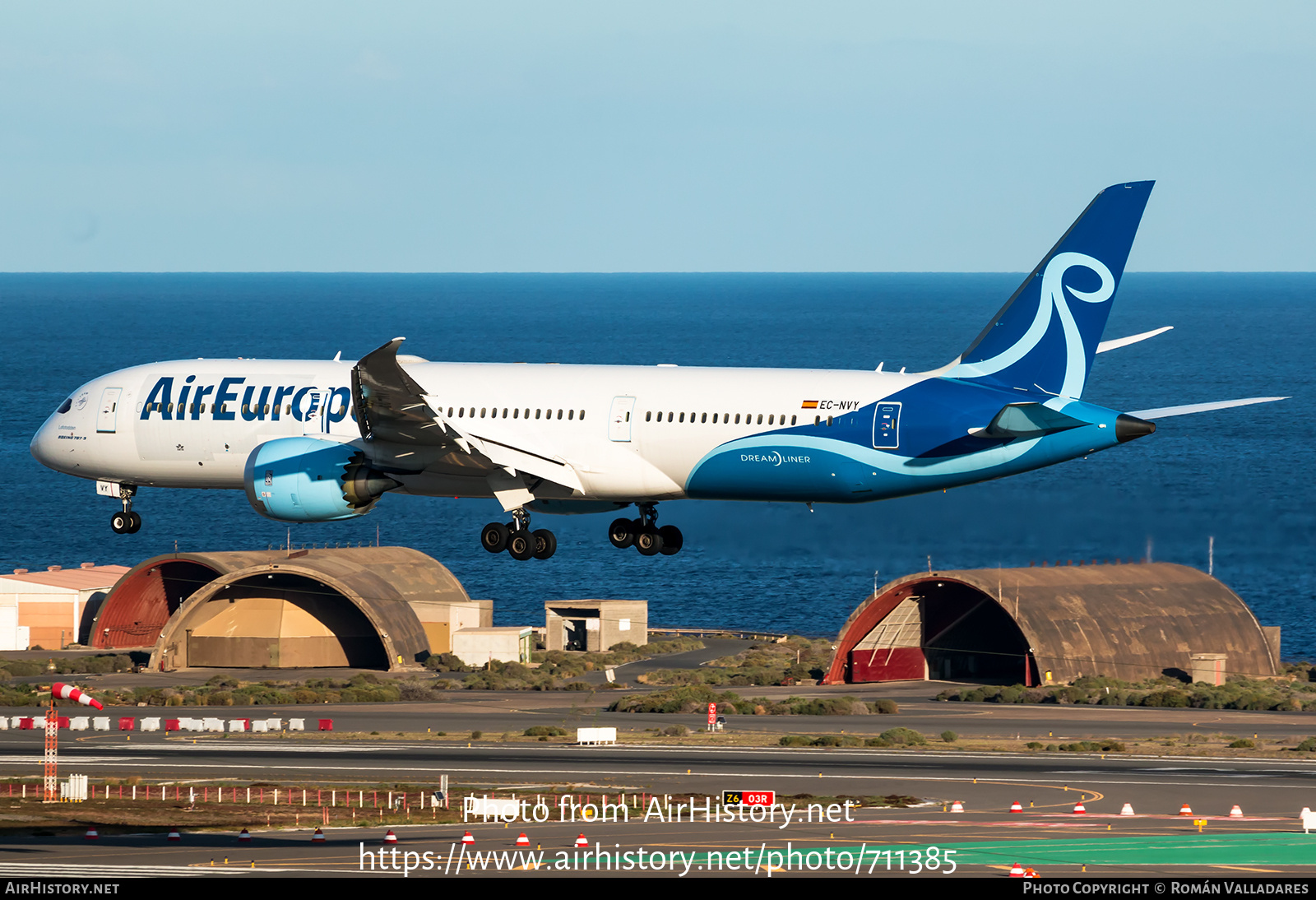 Aircraft Photo of EC-NVY | Boeing 787-9 Dreamliner | Air Europa | AirHistory.net #711385