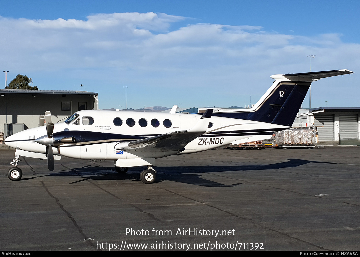 Aircraft Photo of ZK-MDC | Beech B200 Super King Air | Air Wanganui | AirHistory.net #711392