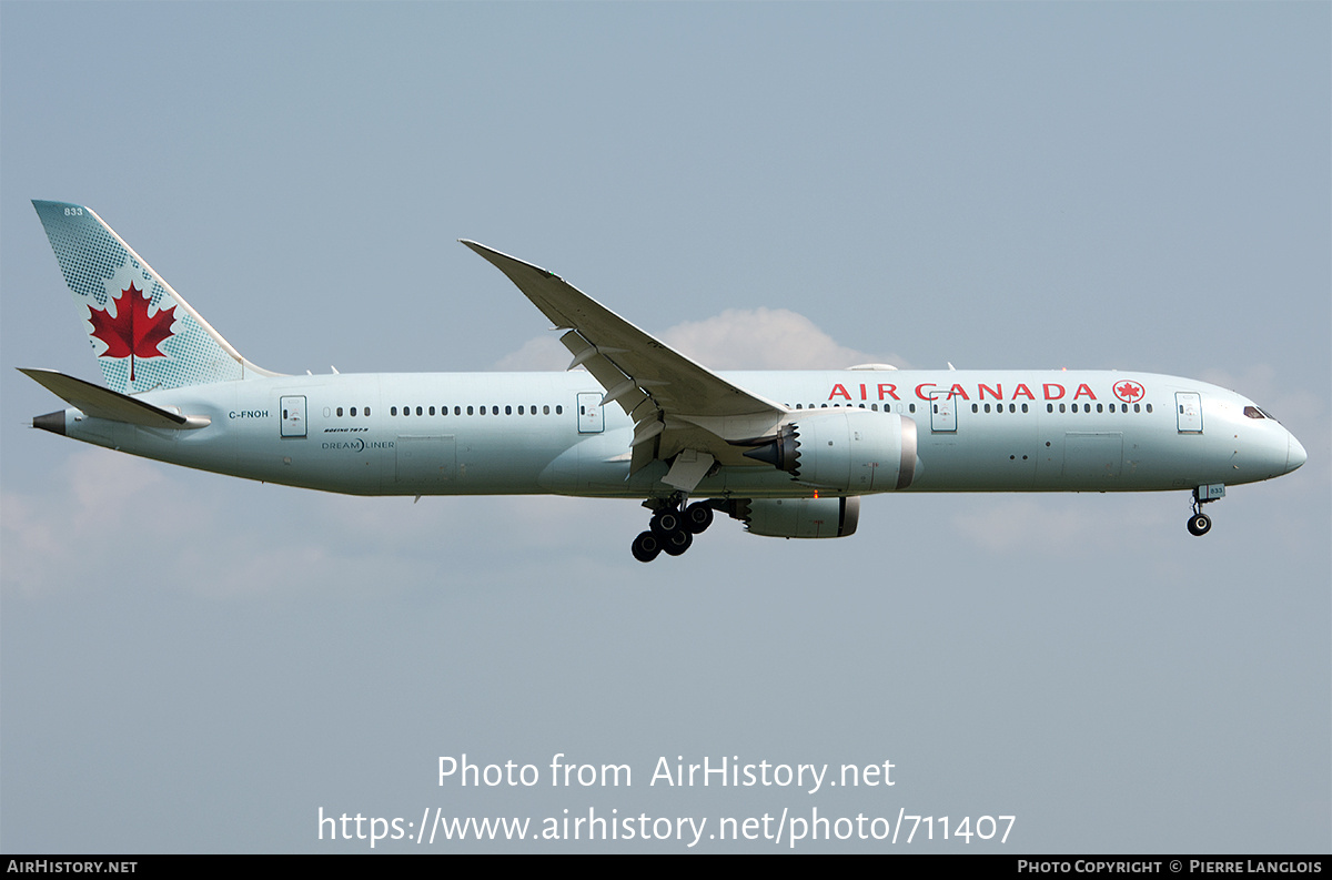 Aircraft Photo of C-FNOH | Boeing 787-9 Dreamliner | Air Canada | AirHistory.net #711407