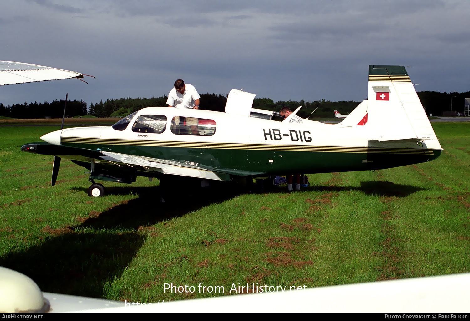 Aircraft Photo of HB-DIG | Mooney M-20J 201MSE | AirHistory.net #711409