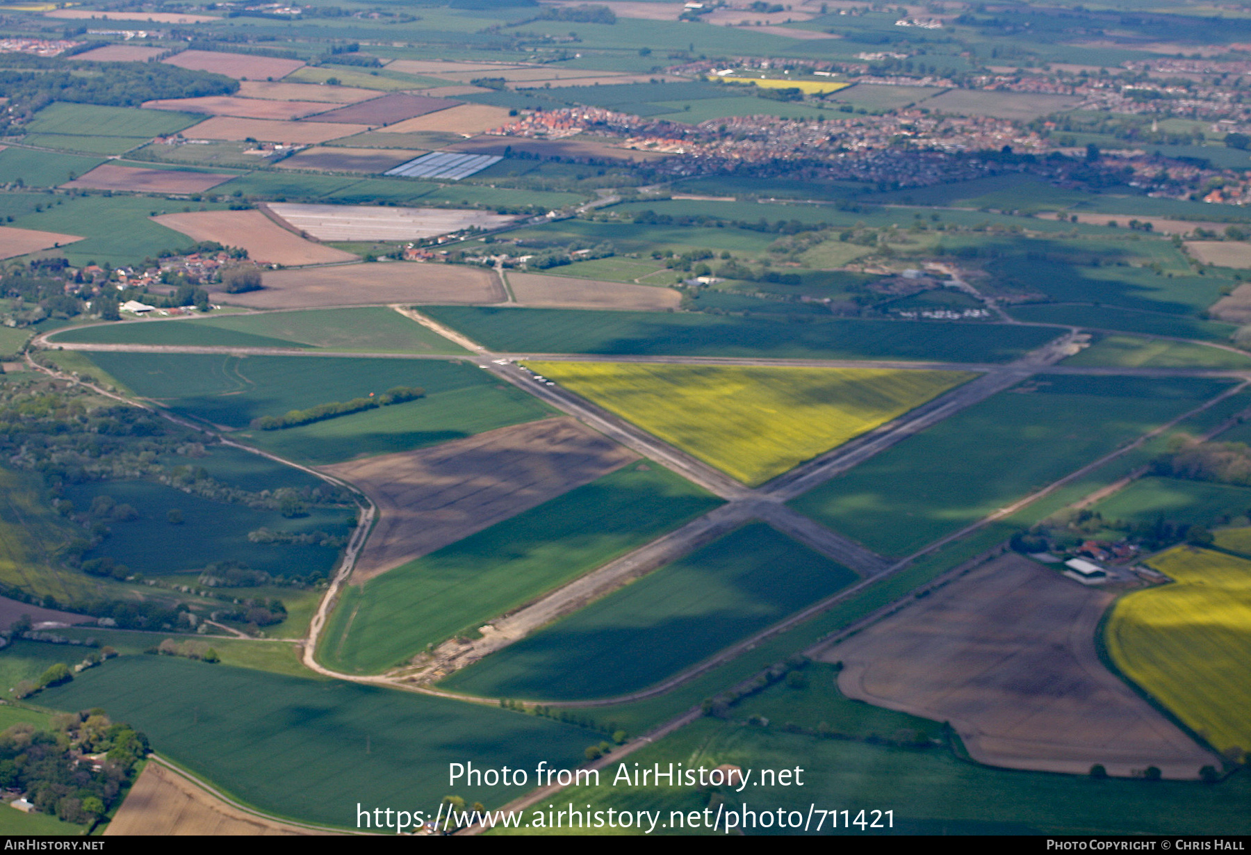 Airport photo of Burn in England, United Kingdom | AirHistory.net #711421