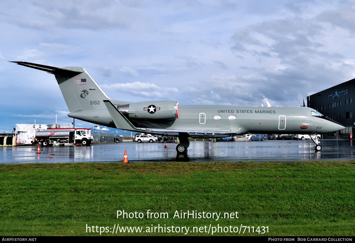 Aircraft Photo of 165152 / 5152 | Gulfstream Aerospace C-20G Gulfstream IV (G-IV) | USA - Marines | AirHistory.net #711431