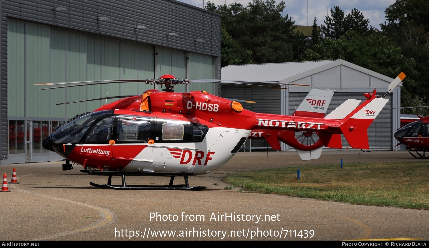 Aircraft Photo of D-HDSB | Airbus Helicopters EC-145 (BK-117 D-2) | DRF Luftrettung - German Air Rescue | AirHistory.net #711439