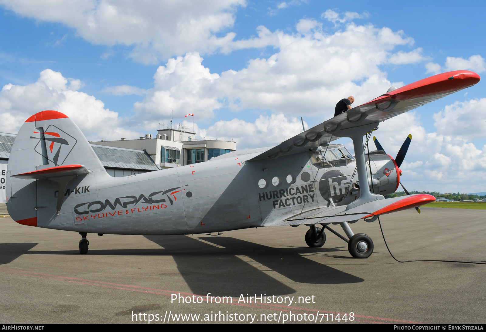 Aircraft Photo of OM-KIK | Antonov An-2R | Compact Skydive & Flying | AirHistory.net #711448