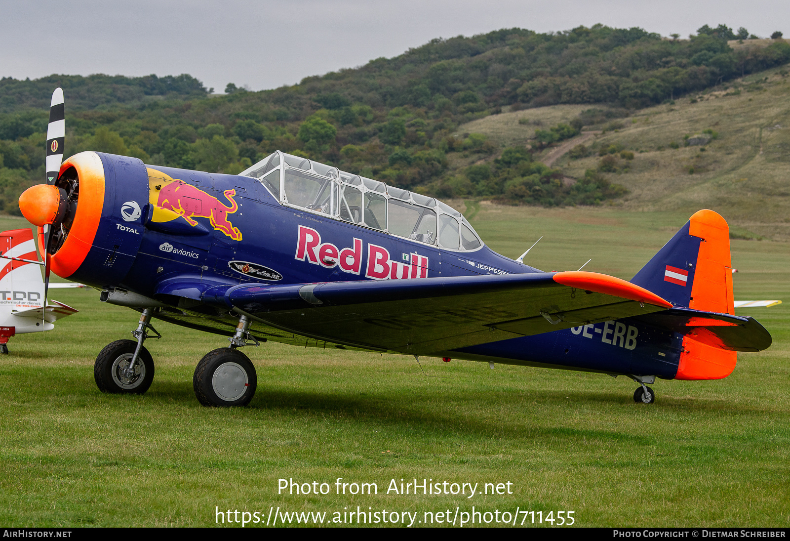 Aircraft Photo of OE-ERB | North American AT-16 Harvard IIB | Red Bull | AirHistory.net #711455