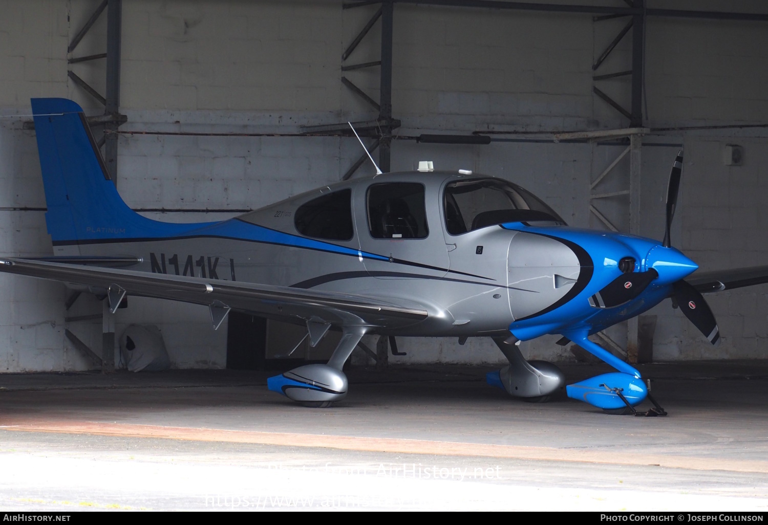 Aircraft Photo of N141KJ | Cirrus SR-22T G5-GTS Platinum | AirHistory.net #711483