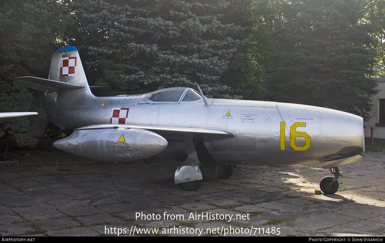 Aircraft Photo of 16 | Yakovlev Yak-23 | Poland - Air Force | AirHistory.net #711485